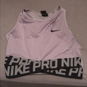 Nike Pro sports bra. Never worn.